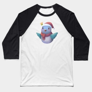 Cute Pigeon Drawing Baseball T-Shirt